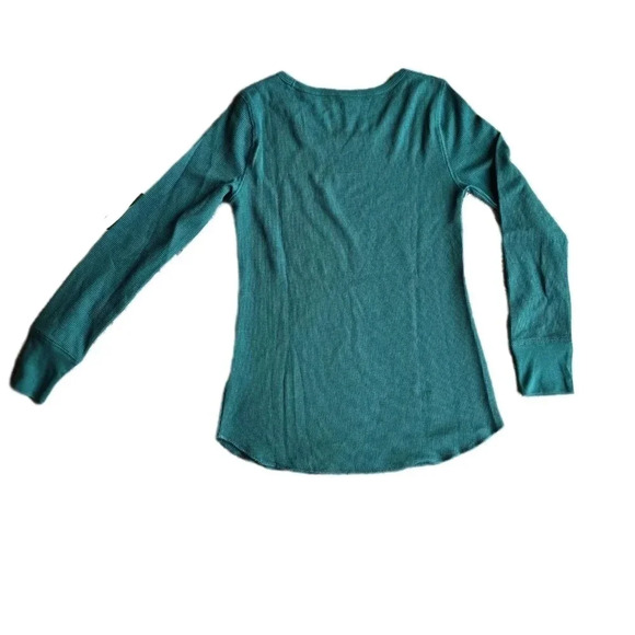 Old Navy, Size S, Long Sleeve Waffle-Knit Pajama Top - Picture 2 of 5